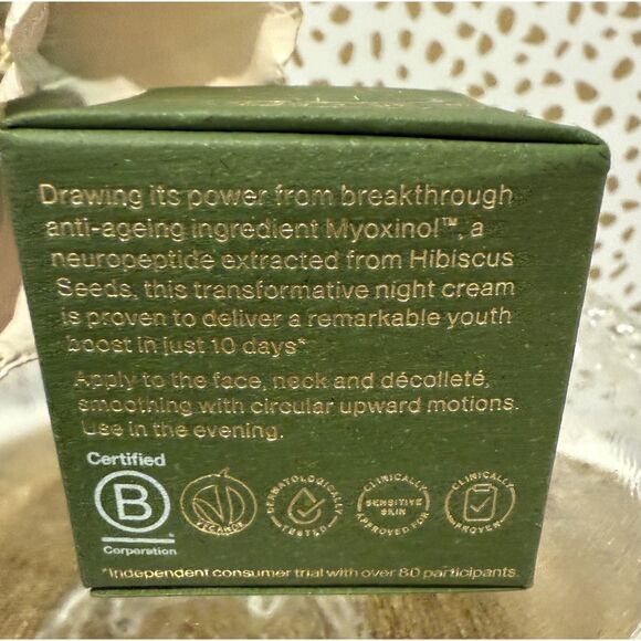 Irene Forte Hibiscus Night Cream Luxury Skincare from Italy $145 Retail - Picture 7 of 7